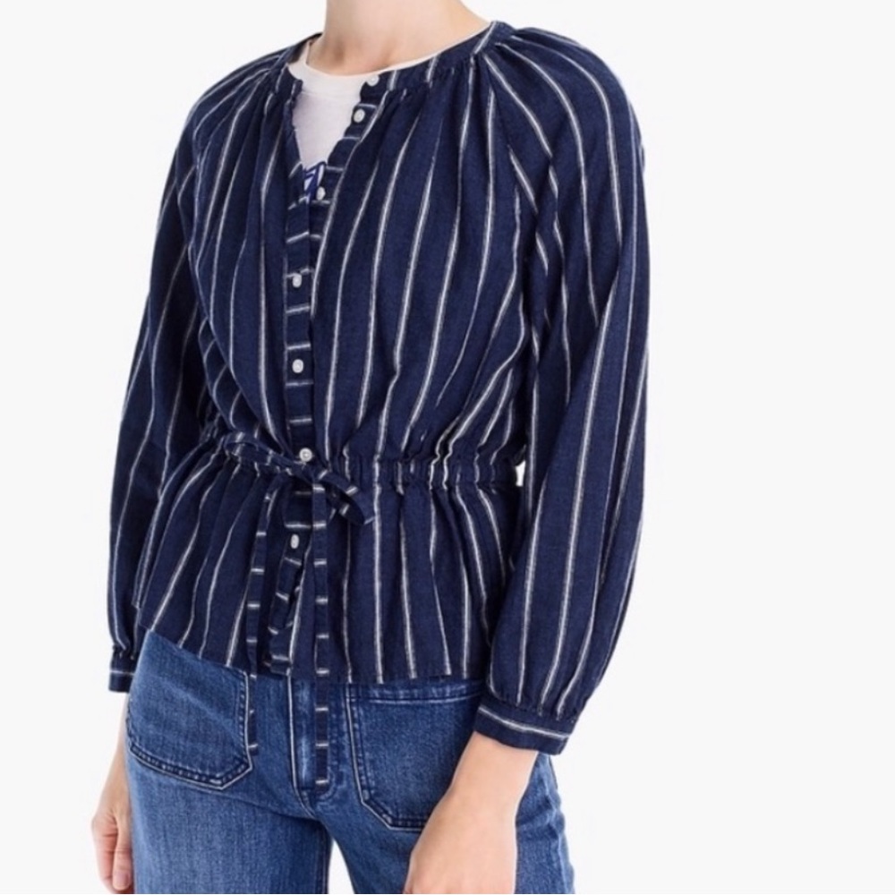 J.Crew linen shirt size 14